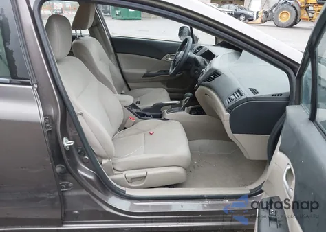 2012 Honda Civic Lx z USA, uszkodzony, nr VIN 2HGFB2F5XCH529069